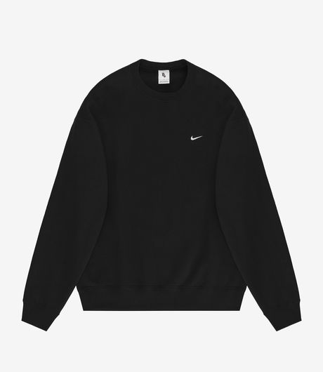 NikeLab Embroidered Swoosh Sweat Black/White