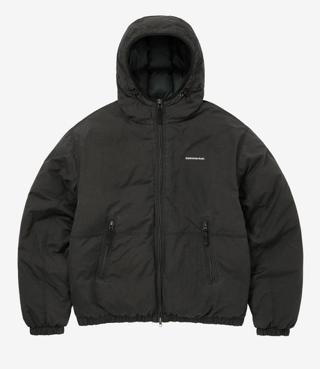 Thisisneverthat Washed Down Puffer Jacket Black