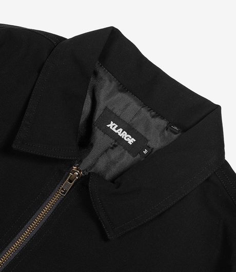 XLARGE Embroidered Work Jacket Black