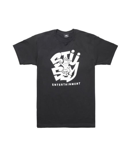 Stussy Ent. Tee Black