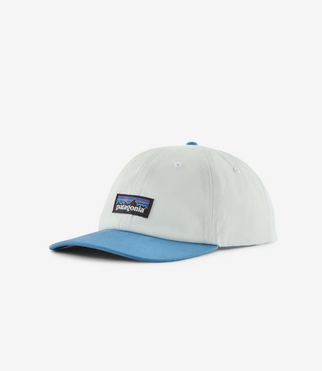 Patagonia P-6 Label Trad Cap Birch White/Shore Blue