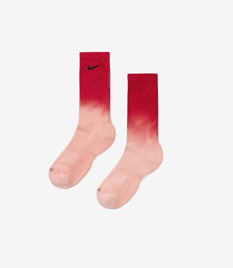 Nike Everyday Plus Cushioned Crew Socks 2-Pack Red/Pink