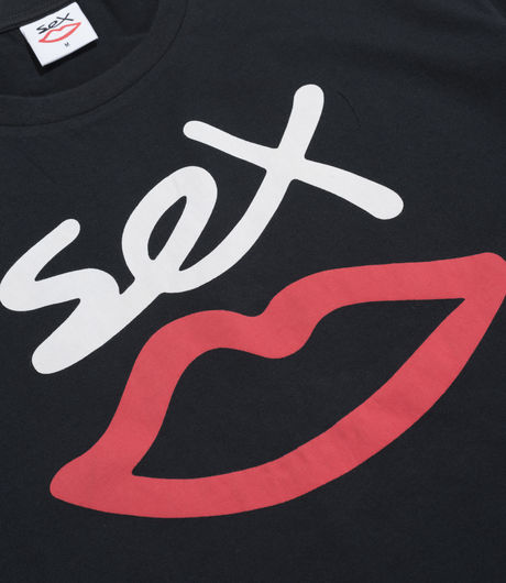 Sex Skateboards Sex Logo Tee Black