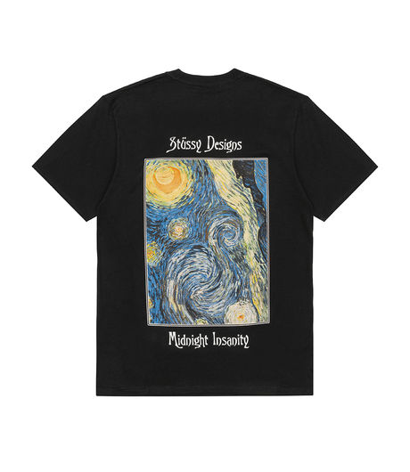 Stussy Midnight Insanity Tee Black