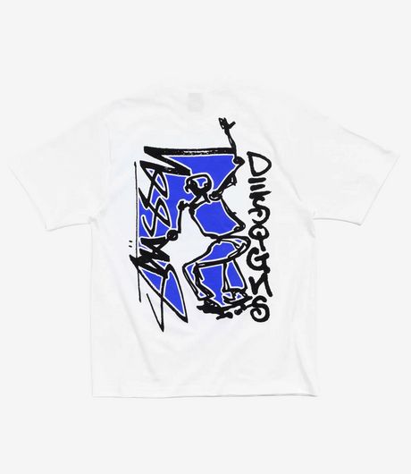 Stussy Smooth SK8 Tee White