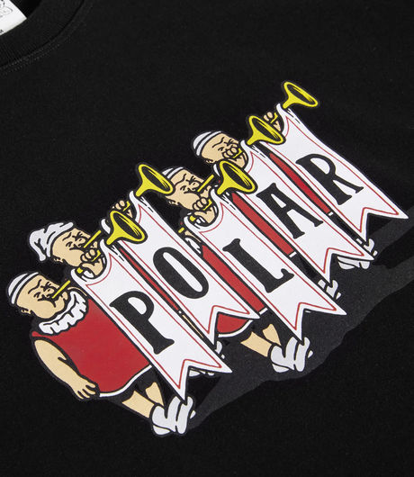 Polar Skate Co Trumpets Tee Black