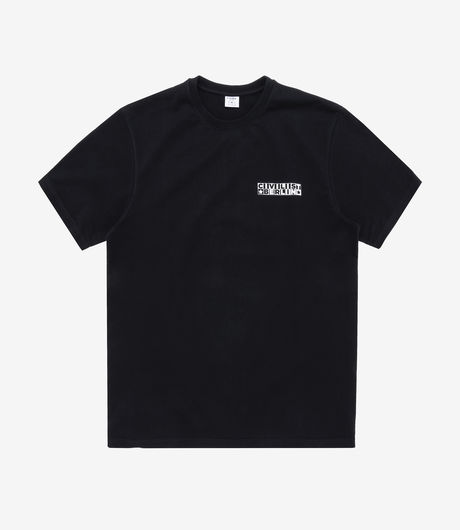 Civilist Monochrome Tee Black