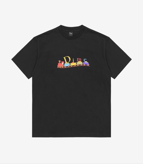 Dime Classic Train T-Shirt Black 
