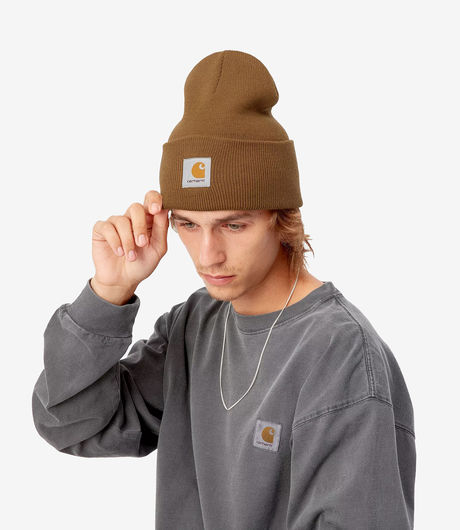Carhartt WIP Acrylic Watch Hat Hamilton Brown