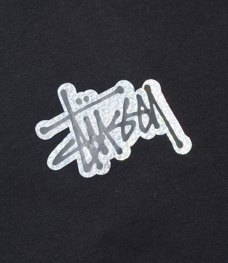 Stussy Prism Logo Tee Black