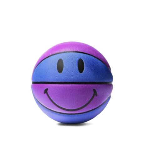 Chinatown Market Ultraviolet Smiley Basketball Purple/Blue