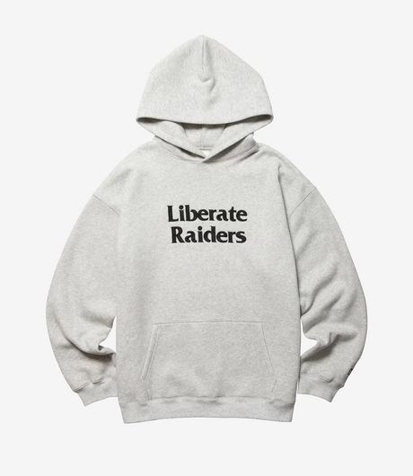 Liberaiders LR Embroidery Hoodie Gray