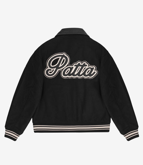 Patta Uptown Wool Jacket Black
