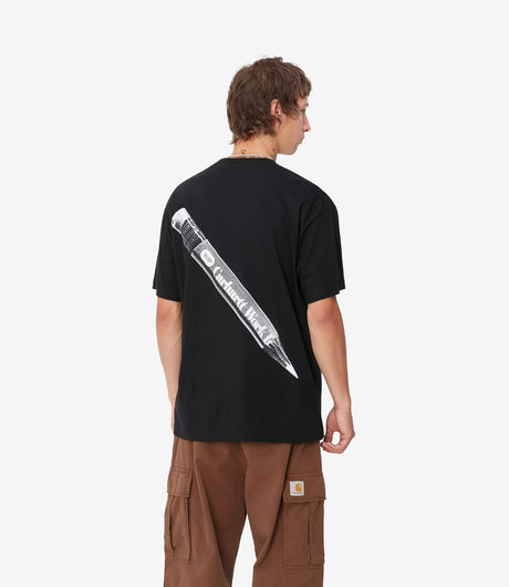 Carhartt WIP S/S WIP Pencil T-Shirt Black/White