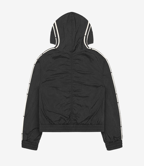 Racer Worldwide Nylon Track Jacket Black
