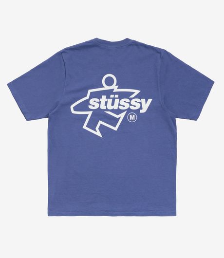 Stussy Surf Size Pig. Dyed Tee Indigo