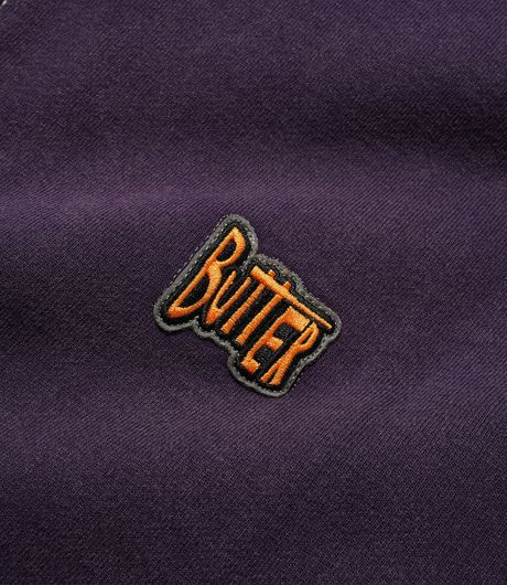 Butter Goods Sketch Zip-Thru Hood Eggplant