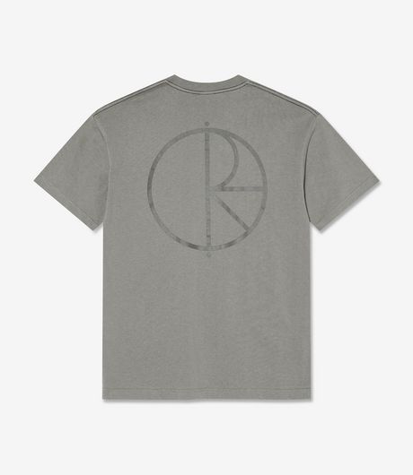 Polar Skate Co Contrast Tee Stroke Logo Grey
