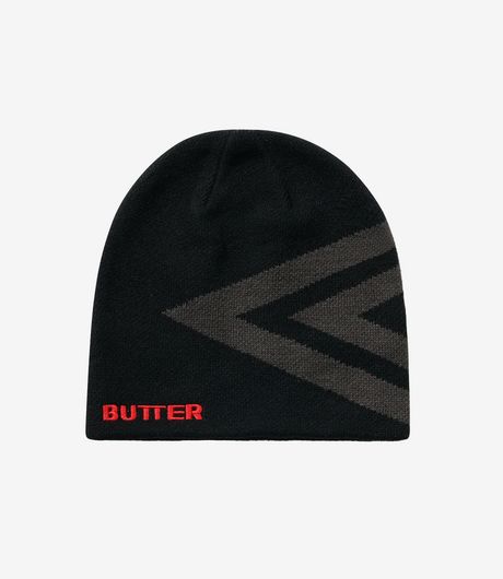 Butter Goods x Umbro Diamond Skully Beanie Black