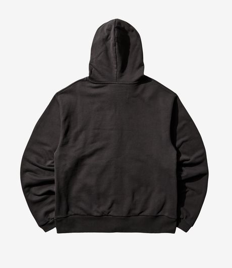 Umbro Compact Masked Zip Hoodie Washed Black