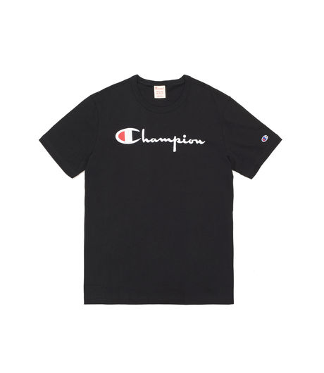 Champion Script Logo T-Shirt Black