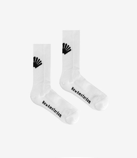 New Amsterdam Surf Association Toe Socks Single White