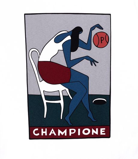 By Parra Champione T-Shirt White