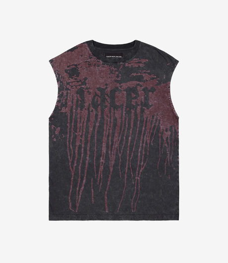 Racer Worldwide Bloody Tank Top Washed Black