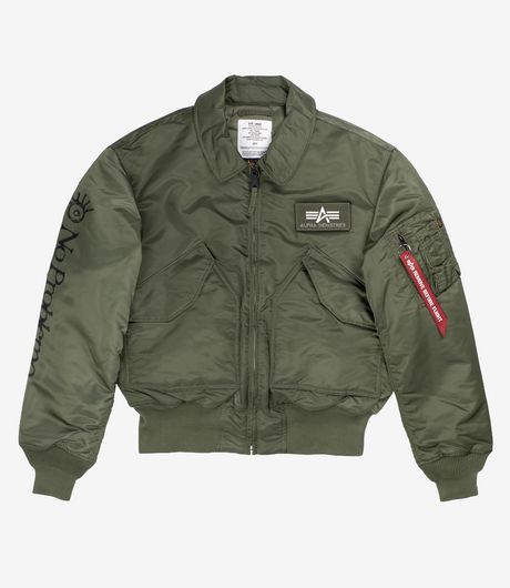 No Problemo x Alpha Industries Ancient Findings Jacket Iron