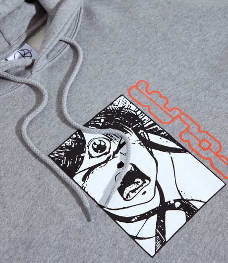 Polar Skate Co Third Eye Dave Hoodie Heather Grey