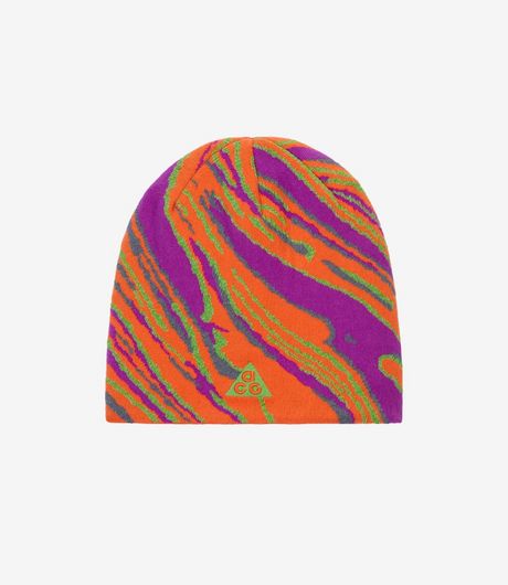 Nike ACG Peak Big Blend Beanie Safety Orange/Vivid Purple