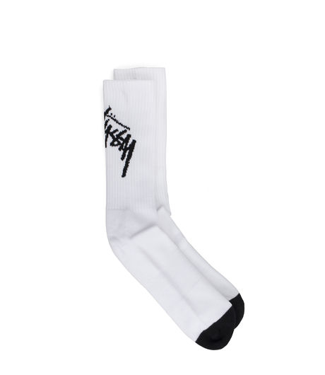 Stussy Slanted Socks White