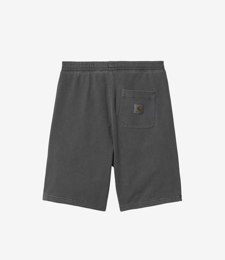 Carhartt WIP Nelson Sweat Short Black Garment Dyed