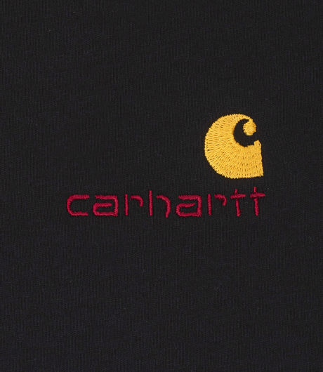 Carhartt WIP S/S American Script T-Shirt Black