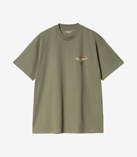 Carhartt WIP S/S Fish T-Shirt Dollar Green
