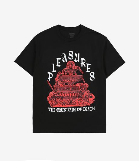 Pleasures Fountain T-Shirt Black