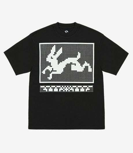The Trilogy Tapes Hare T-Shirt Black
