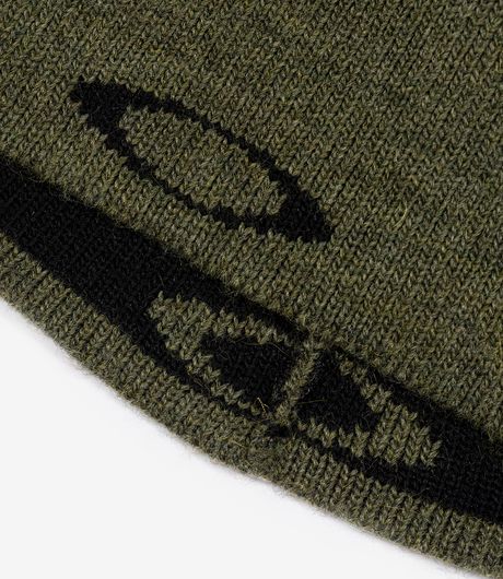Oakley TC Nordic Tassle Beanie Army Green