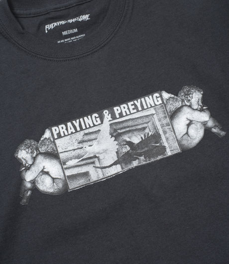 Fucking Awesome Preying Tee Black
