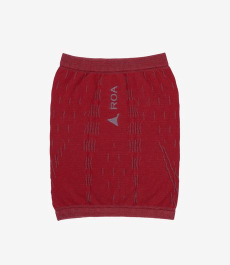 ROA Golm Dryarn Seamless Neck Warmer Dark Red