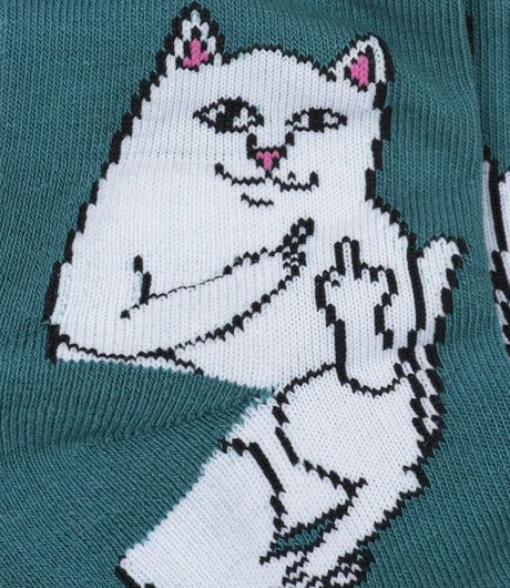 Ripndip Lord Nermal Socks Aqua