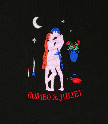 Carne Bollente Romeo In Juliet T-Shirt Black