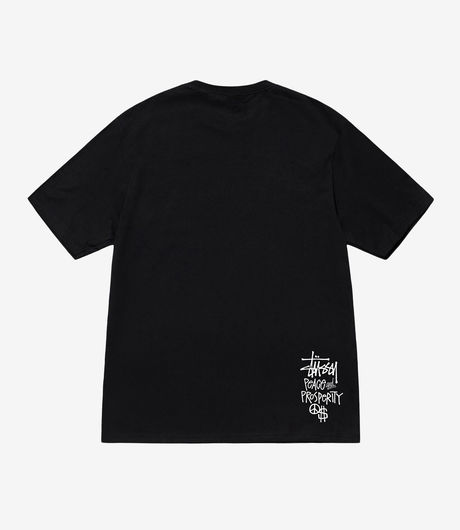 Stussy Peace & Prosperity Tee Black