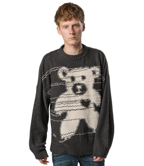 Racer Worldwide Lullaby Knit Sweater Grey
