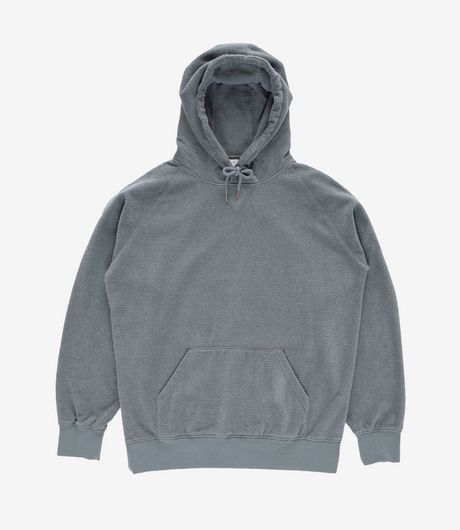 POP Trading Company Outlined Logo Hooded Terry Sweat Tradewinds
