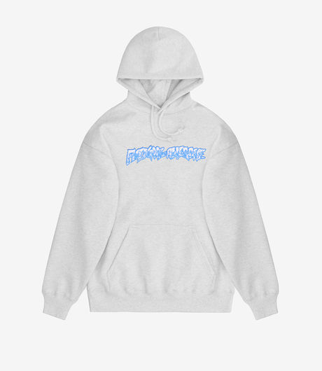 Fucking Awesome Cherub Fight Hoodie Heather Grey