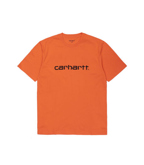 Carhartt WIP SS Script T-Shirt Pepper/Black