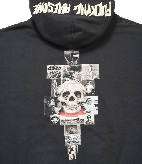 Fucking Awesome KB Collage Hood Black