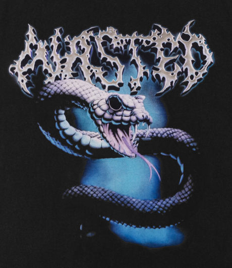 Wasted Paris T-shirt Viper Faded Black