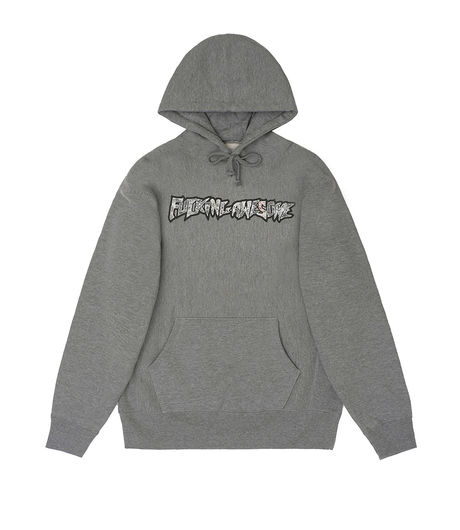 Fucking Awesome Actual Visual Guidance Hoodie Grey Heather